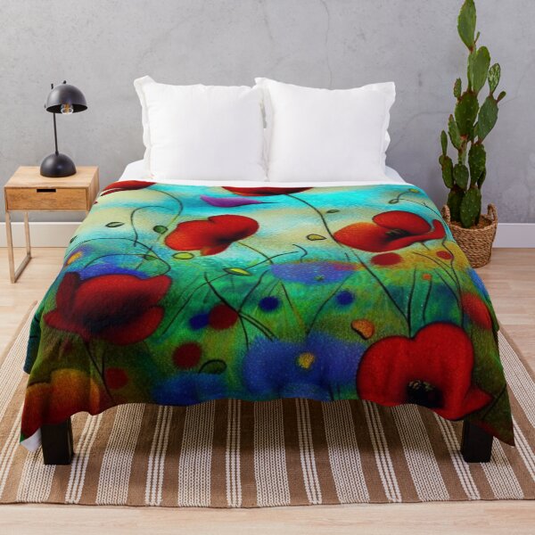 Item preview, Corn poppy, summer flowers, poppy, poppy August Macke designed and sold by gringourmand.