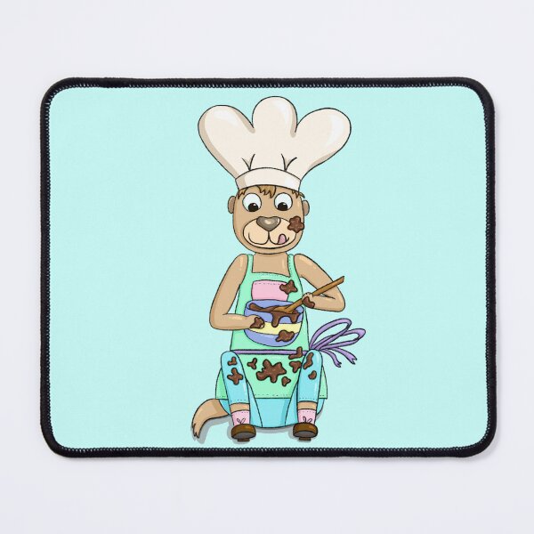 Item preview, Meerkat bakes chocolate cake designed and sold by Dreamagine.