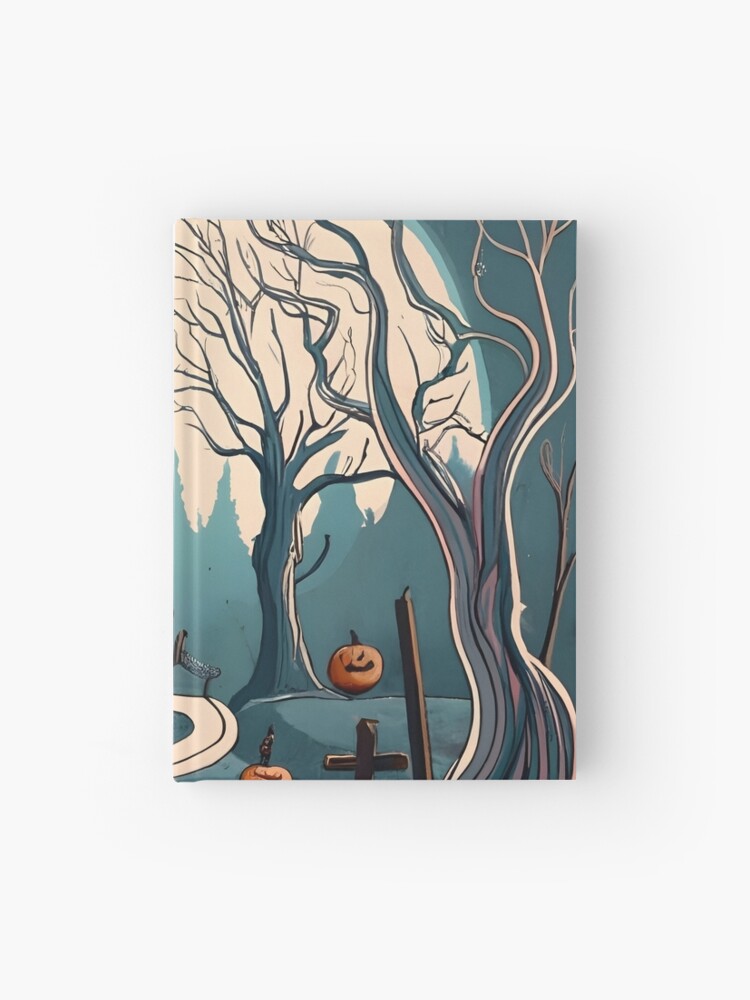 Thumbnail 1 of 3, Journal, Halloween Spooky path to scary house designed and sold by Patricks-Art.