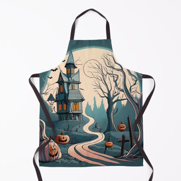 Item preview, Halloween Spooky path to scary house designed and sold by Patricks-Art.