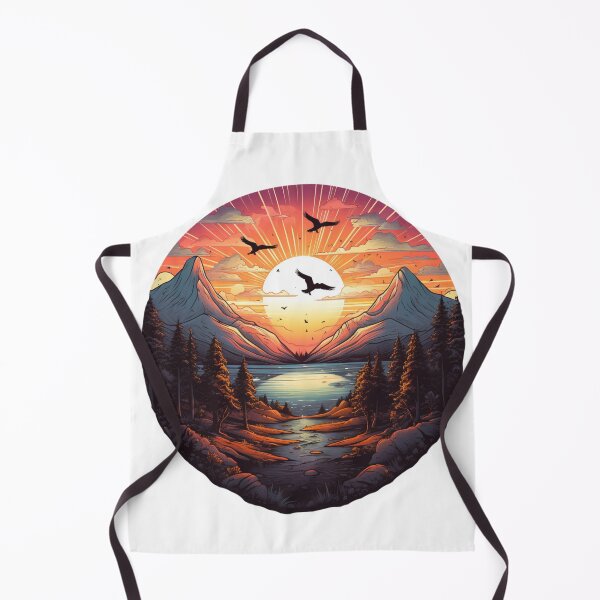 Item preview, Nature, Birds, Mountains | Classic T-Shirt, Sticker designed and sold by NicolasGlowArt.