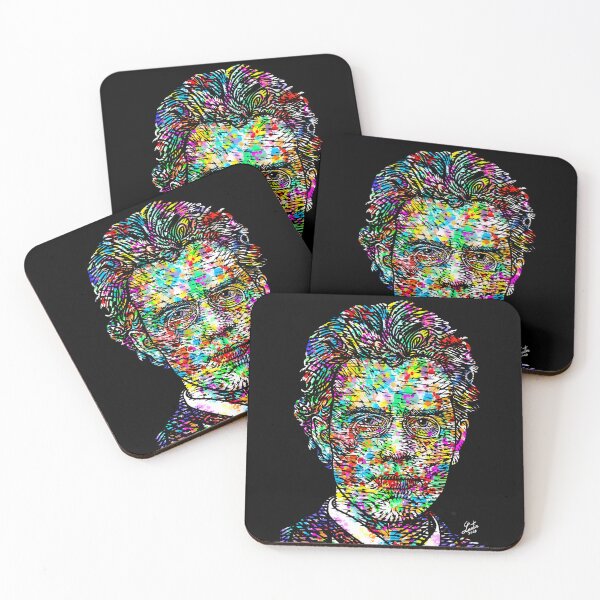 Item preview, GUSTAV MAHLER ink and watercolor portrait .1 designed and sold by lautir.