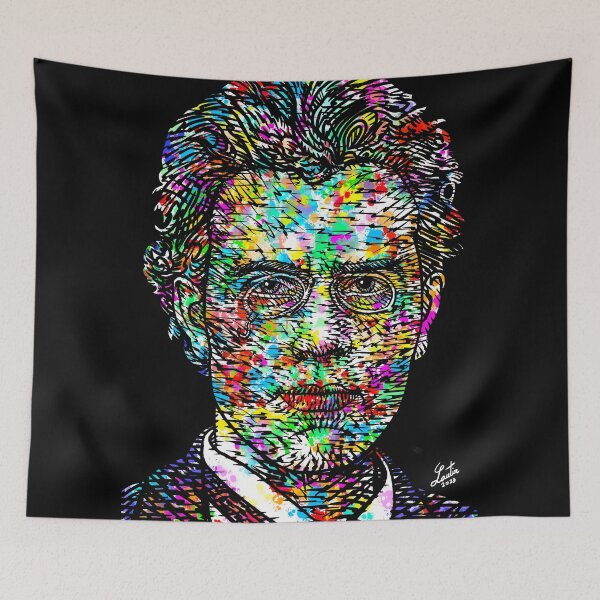 Item preview, GUSTAV MAHLER ink and watercolor portrait .1 designed and sold by lautir.
