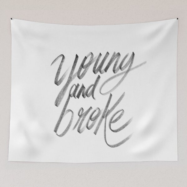 Item preview, Young and Broke designed and sold by koning.