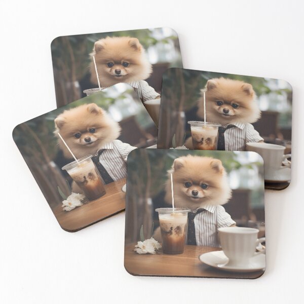 Item preview, Ever seen a Pompom drinking vietnamese coffee? designed and sold by banpaltee.