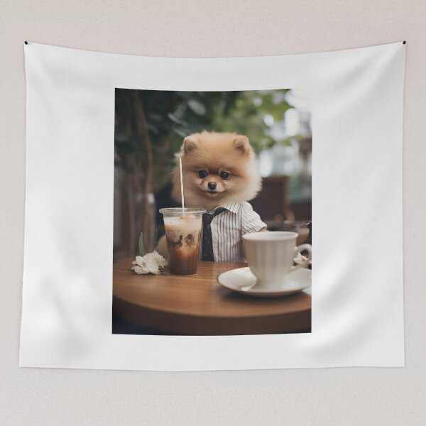 Item preview, Ever seen a Pompom drinking vietnamese coffee? designed and sold by banpaltee.