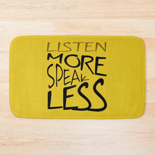 Item preview, Listen More Speak Less Effective Communication Quote designed and sold by taiche.