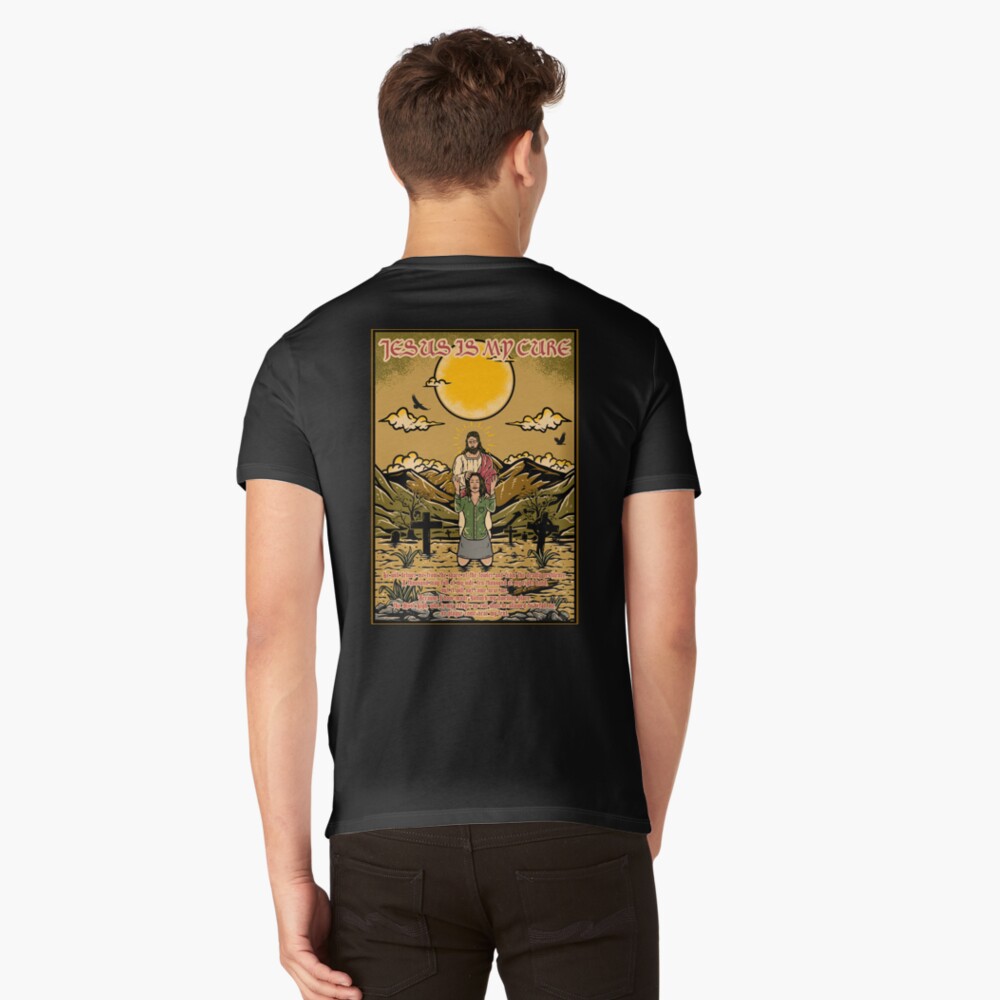 Item preview, V-Neck T-Shirt designed and sold by ChristlikeMerch.