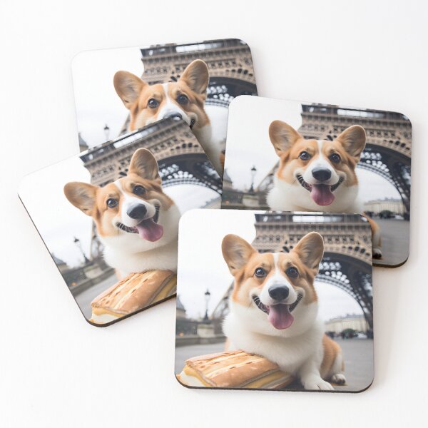 Item preview, Corgi must protect his sandwich from Paris designed and sold by banpaltee.