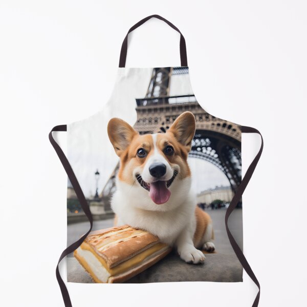 Item preview, Corgi must protect his sandwich from Paris designed and sold by banpaltee.