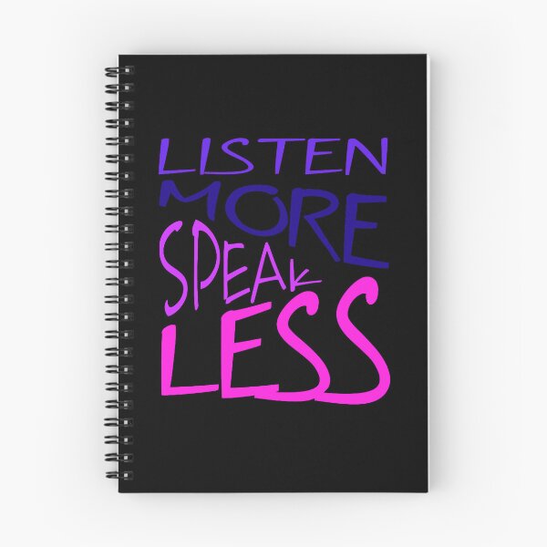 Item preview, Listen More Speak Less Effective Communication Quote designed and sold by taiche.