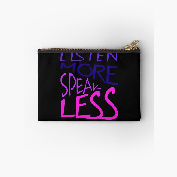 Item preview, Listen More Speak Less Effective Communication Quote designed and sold by taiche.