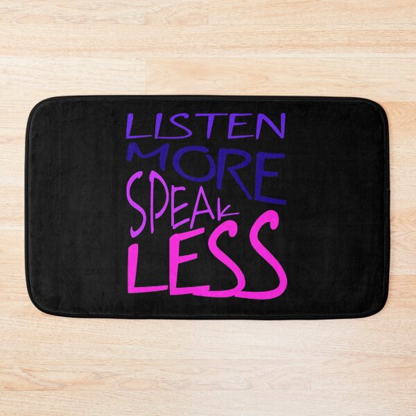 Item preview, Listen More Speak Less Effective Communication Quote designed and sold by taiche.