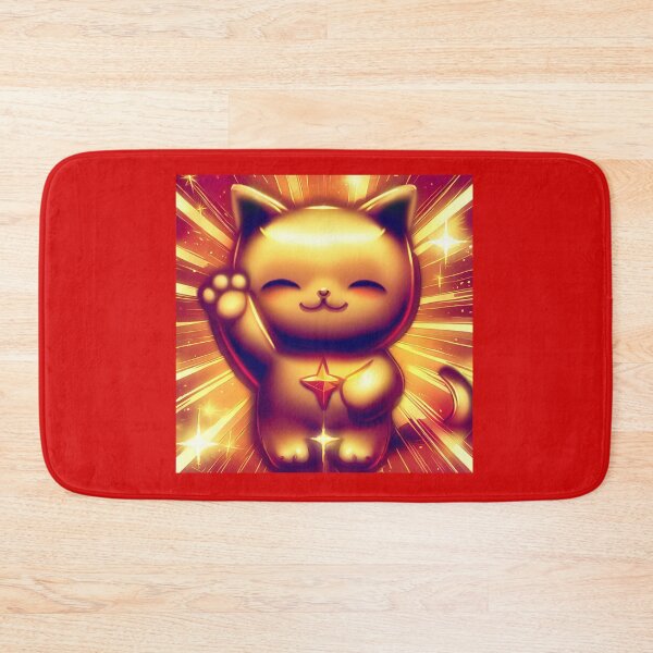 Item preview, Golden Lucky Waving Cat designed and sold by FunnehGacha.