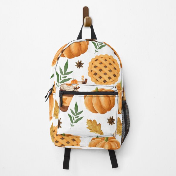 Item preview, Fall/Autumn Seamless Pattern Pumpkin Leaves and Pumpkin Spice designed and sold by Hawa Shama.