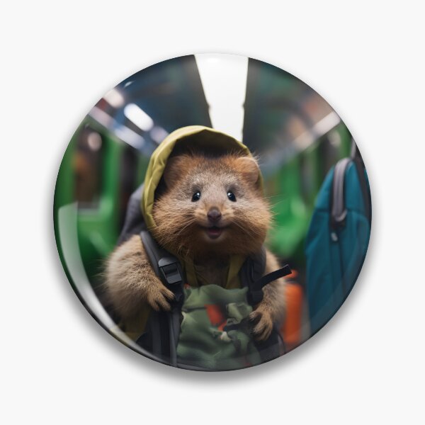 Artikelvorschau, Quokka in einer U-Bahn entworfen und verkauft von banpaltee.