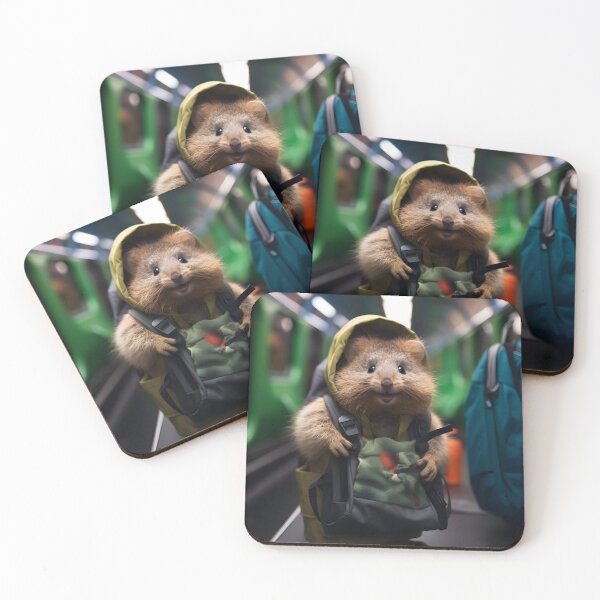 Item preview, Quokka on a subway  designed and sold by banpaltee.