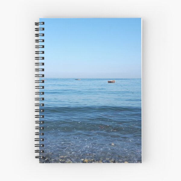 Item preview, The serene Mongdol(Pebble) Beach, clear water, and the horizon. designed and sold by ANKOMALL.
