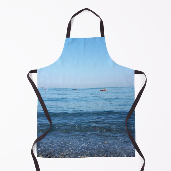 Item preview, The serene Mongdol(Pebble) Beach, clear water, and the horizon. designed and sold by ANKOMALL.
