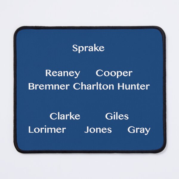 Item preview, Team Sheet designed and sold by Total-Cult.