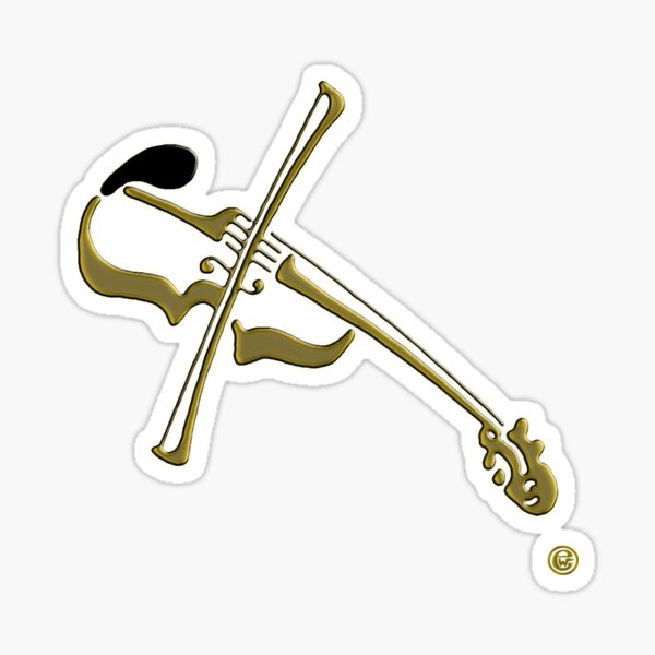 Fiddle Sticker