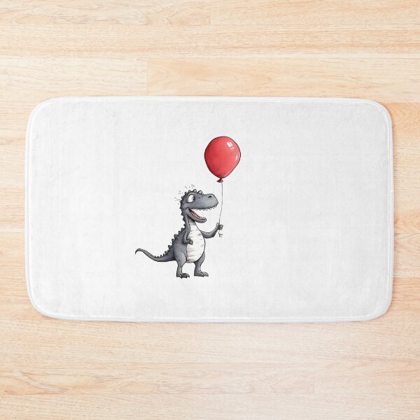 Item preview, adorable T-Rex and his red balloon designed and sold by popa-che.