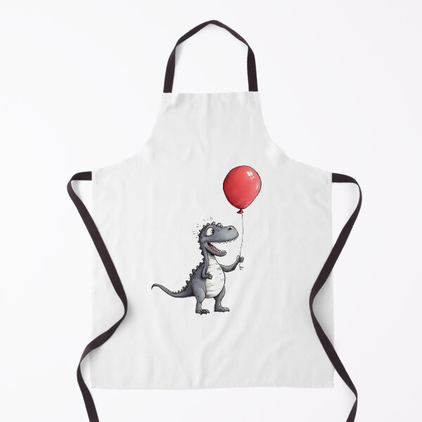 Item preview, adorable T-Rex and his red balloon designed and sold by popa-che.