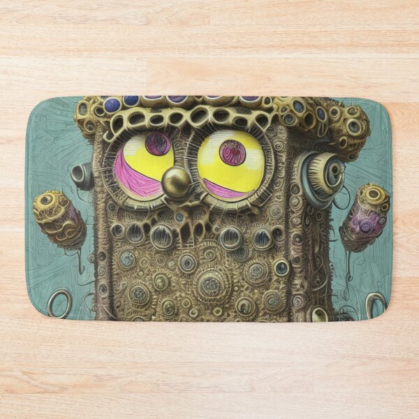 Item preview, Sponge Cartoon monster yellow spooky child kids children, square pants designed and sold by Cyber Kids.