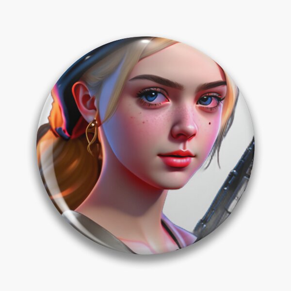 Item preview, Girl Using Kalashnikov designed and sold by zangess1.