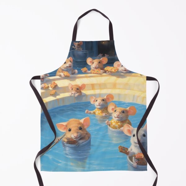 Item preview, Mice pizza party at the pool designed and sold by banpaltee.