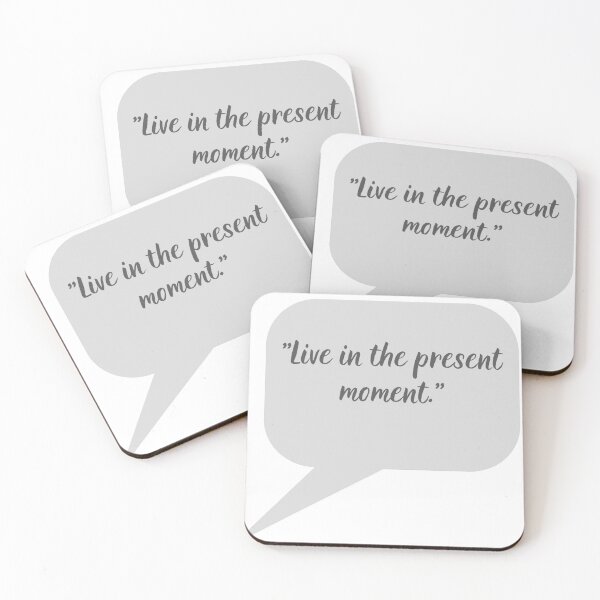 Item preview, Copy of "Live in the present moment." designed and sold by byRobertsoN.