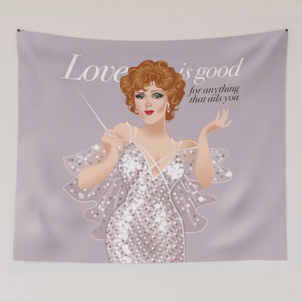 Item preview, Love is good for anything that ails you designed and sold by AleMogolloArt.