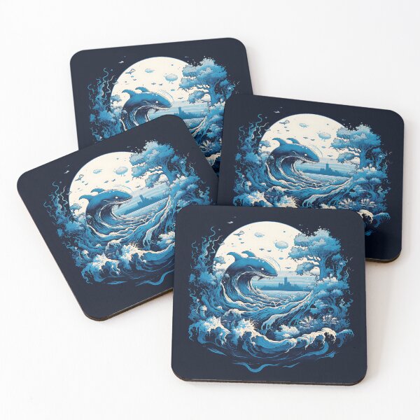Item preview, Leaping Whale designed and sold by JourneyGems.