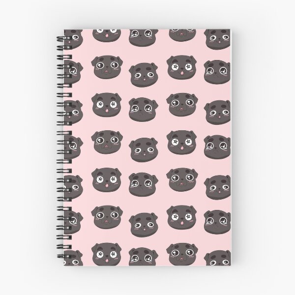 Item preview, Cute funny pug face pack designed and sold by Yaragold.
