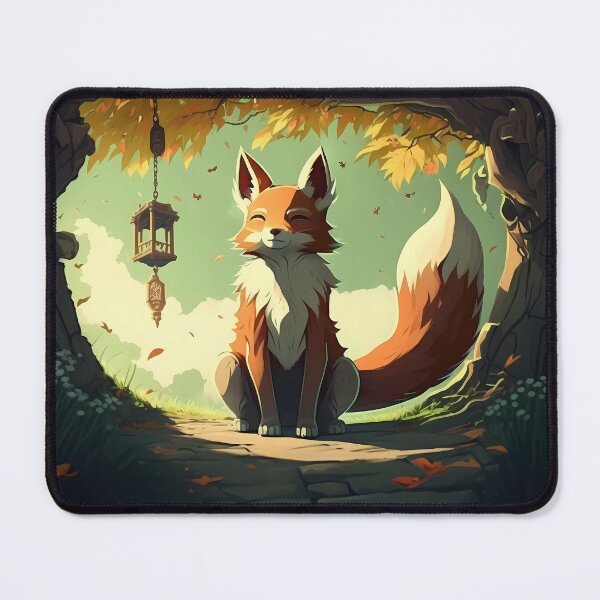 Item preview, Pathway to Peace: Closed Eyes, Open Heart Fox in the Forest designed and sold by EmeraldeaArt.