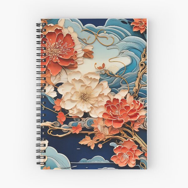 Item preview, Japanese Satsuma Ceramic Tile Design IV: Storm Clouds and Flowers designed and sold by stevepmp.