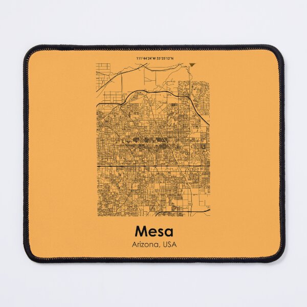 Item preview, Mesa, Arizona, USA, City Road Map designed and sold by 2BROSMAPS1.