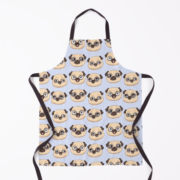 Item preview, Cute funny pug face pattern designed and sold by Yaragold.
