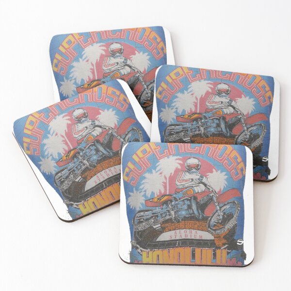 Item preview, 80's Supercross T Shirt Design designed and sold by DukeGroovy.