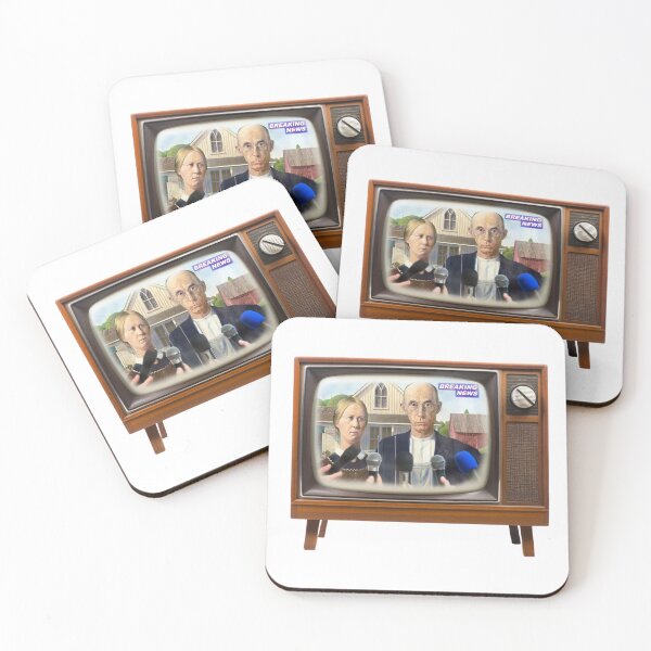 Item preview, American TV Gothic  designed and sold by Klassikal-Art.
