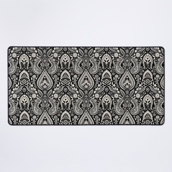 Item preview, Paisley Pattern - Black and White - No. 3 designed and sold by Witty-Whimsy.