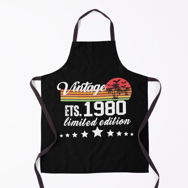 Item preview, Vintage 1980, 43th Birthday Gift Essential T-Shirt designed and sold by Kidadesigns.