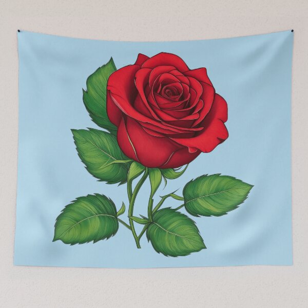 Item preview, Red Rose, The Bloom of Love designed and sold by NidADesign.