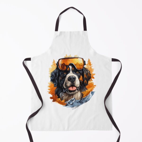 Item preview, Vector Saint Bernard Ski Adventure: Snowy Guardian Tee designed and sold by Moisky Patterns.