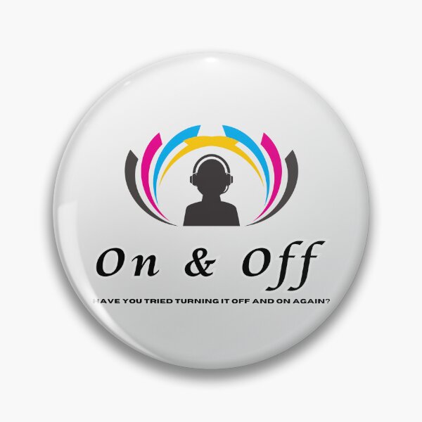 Item preview, Have You Tried Turning It Off And On Again? Funny Tech Humor Design designed and sold by RvinJo8.