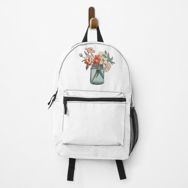 Item preview, Mason jar with flowers designed and sold by Nice En.
