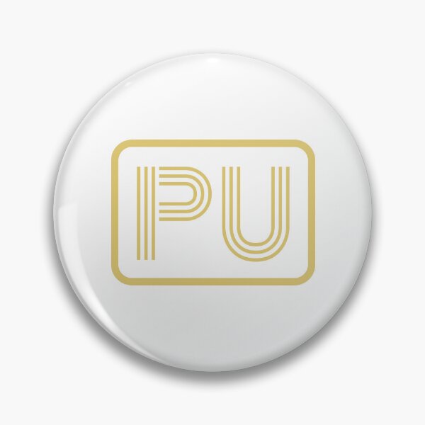 Item preview, PU Initials Gold Geometric Letters designed and sold by Jeallan Designs.