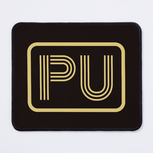 Item preview, PU Initials Gold Geometric Letters designed and sold by Jeallan Designs.