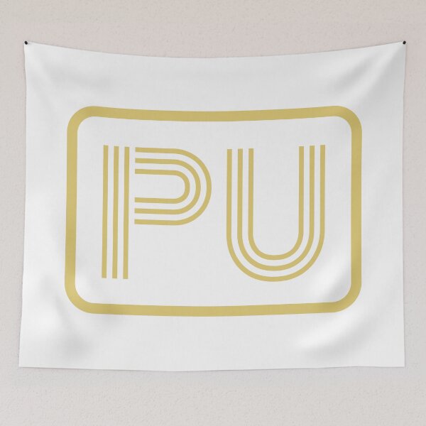 Item preview, PU Initials Gold Geometric Letters designed and sold by Jeallan Designs.