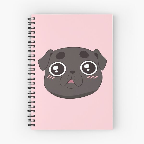 Item preview, Cute black pug face designed and sold by Yaragold.